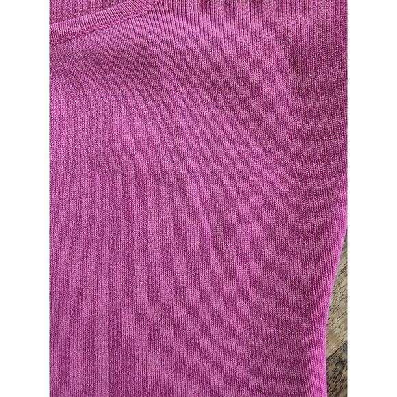 Revolve 'All The Ways Cameron' Cut Out Top Hot Pink Women's Size XS Ponte Crop - Picture 9 of 9